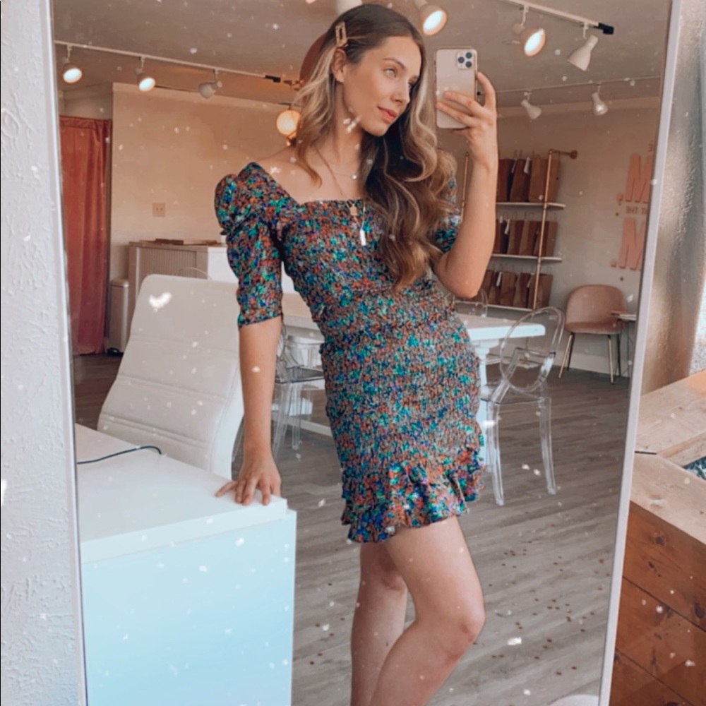 Floral Resin Dress